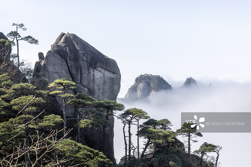 江西上饶三清山风光图片素材