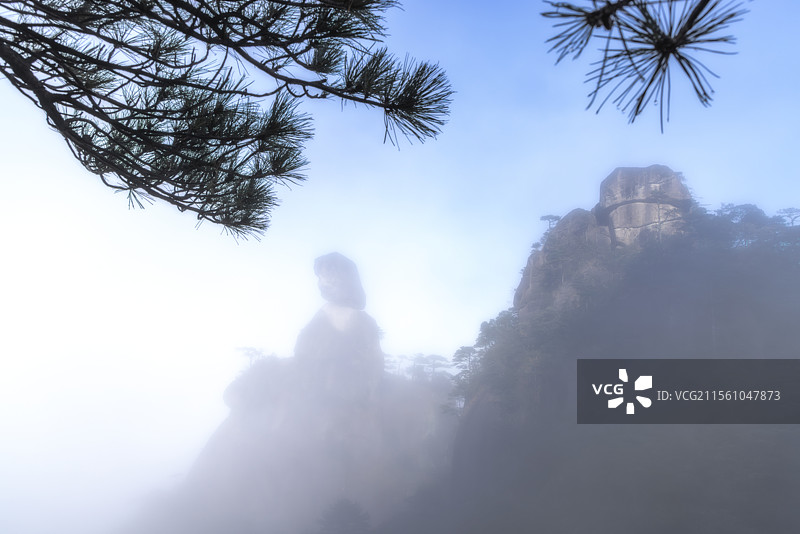 江西上饶三清山风光图片素材