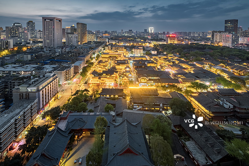 成都文殊坊图片素材