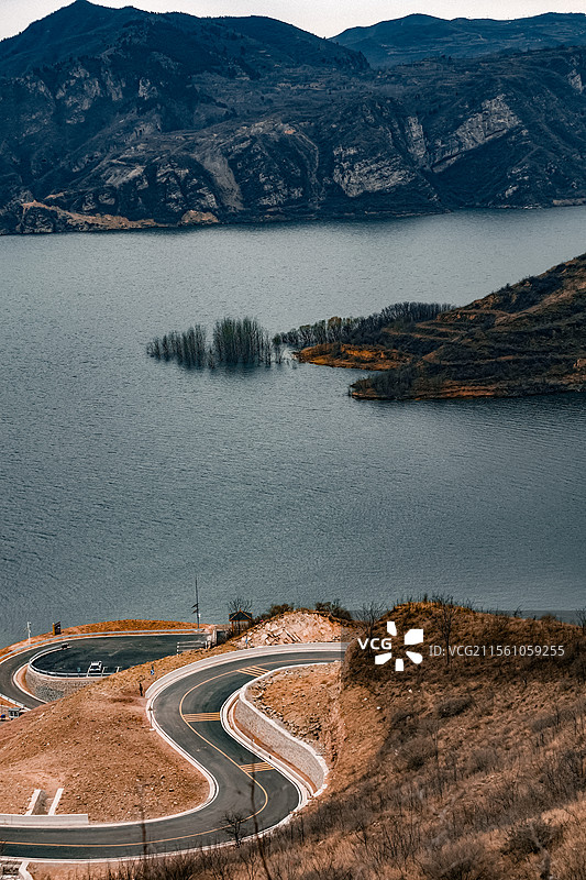 山西省垣曲县无恨村图片素材