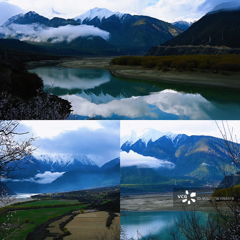 林芝·江山如画图片素材