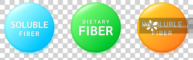 饮食纤维滴水绿色橙色蓝色纤维图片素材