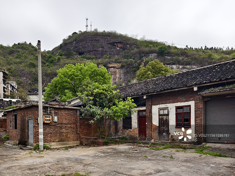 广东韶关乐昌坪石镇丹霞风景图片素材