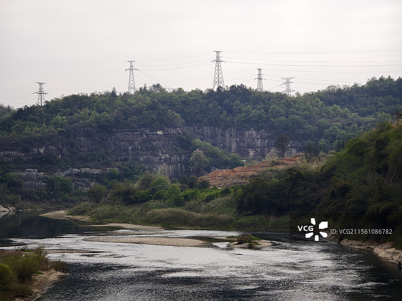 广东韶关乐昌坪石镇丹霞风景图片素材