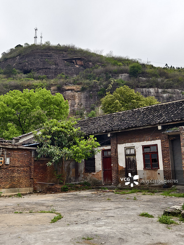 广东韶关乐昌坪石镇丹霞风景图片素材