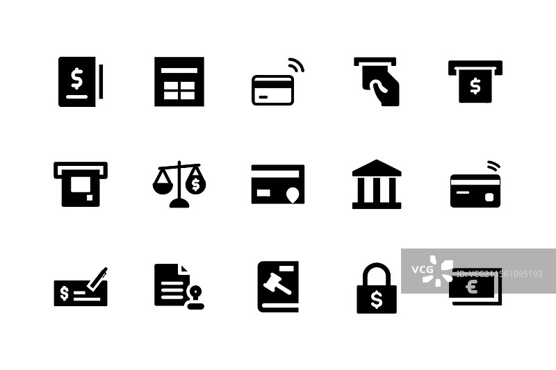 企业商务图标套件图片素材