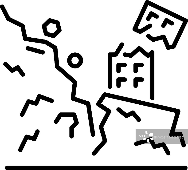 山体滑坡图片素材