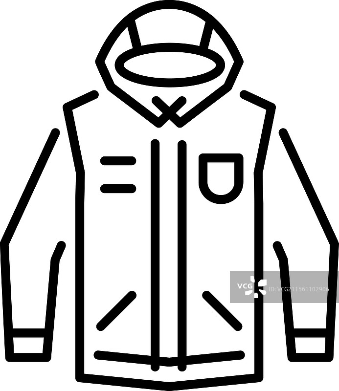 防水夹克图片素材