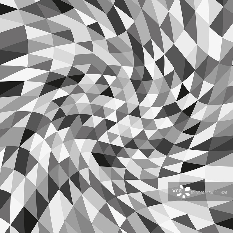 曲线灰度抽象几何图案图片素材