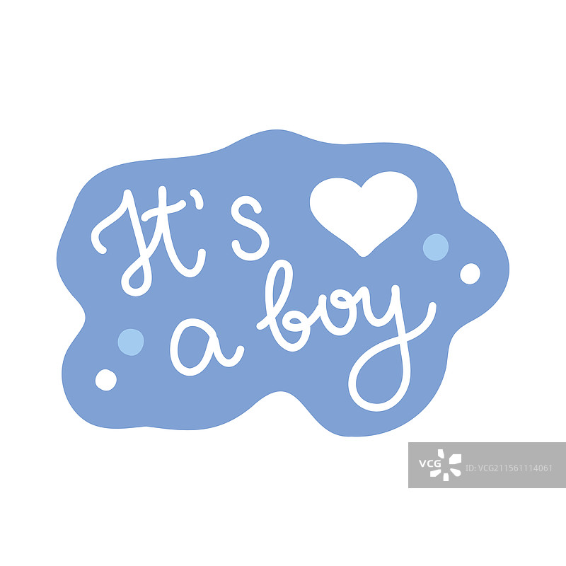 男孩贺卡 EPS图片素材