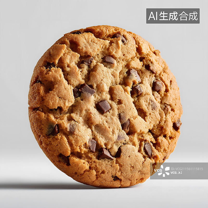 【AI数字艺术】巧克力曲奇饼干图片素材