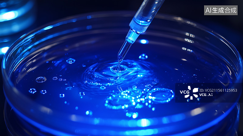 【AI数字艺术】生物培养皿图片素材