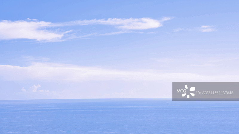 海天一色图片素材
