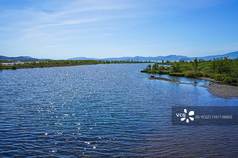冰岛，夏天，丝浮拉大裂缝，Silfra Big Crack，潜水胜地图片素材