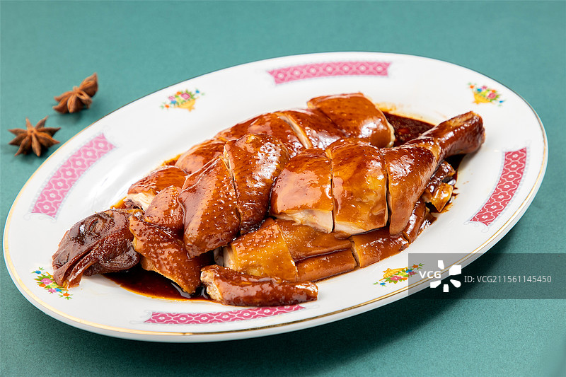 烧腊深井烧鹅烧鹅香港烧腊腊味狮头鹅图片素材