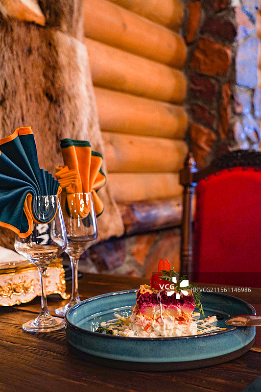 皇后沙拉图片素材