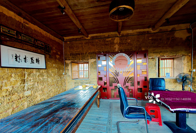 土楼改造的民宿-住进客家土楼是什么体验？图片素材