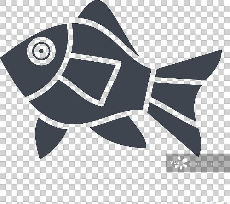 与海鲜相关的亚特兰蒂克鱼图标图片素材