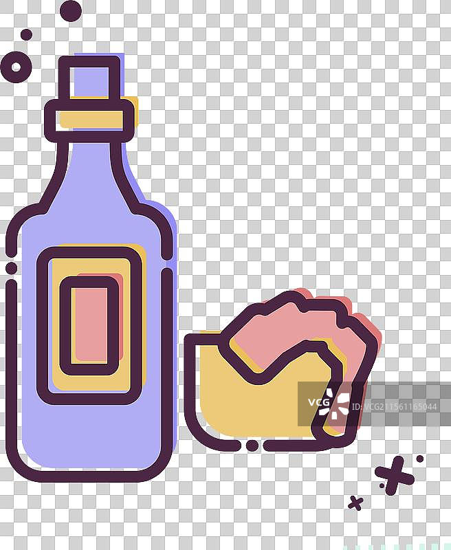 与海鲜相关的海鲜酱图标图片素材