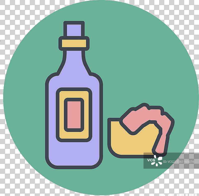 与海鲜相关的海鲜酱图标图片素材