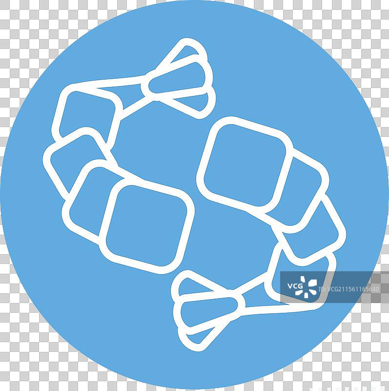 与海鲜相关的虾图标，蓝色眼睛图片素材