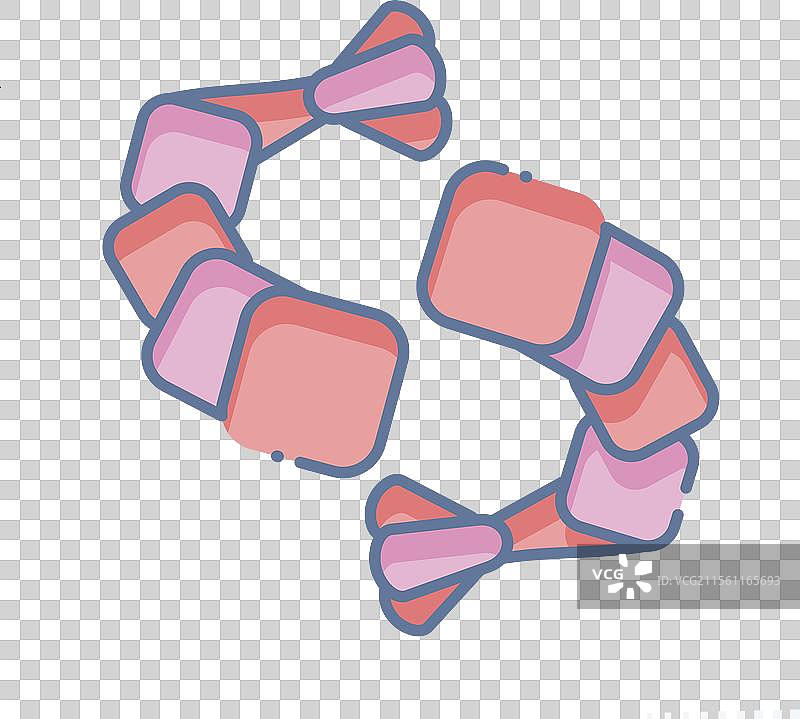 与海鲜相关的虾图标涂鸦图片素材