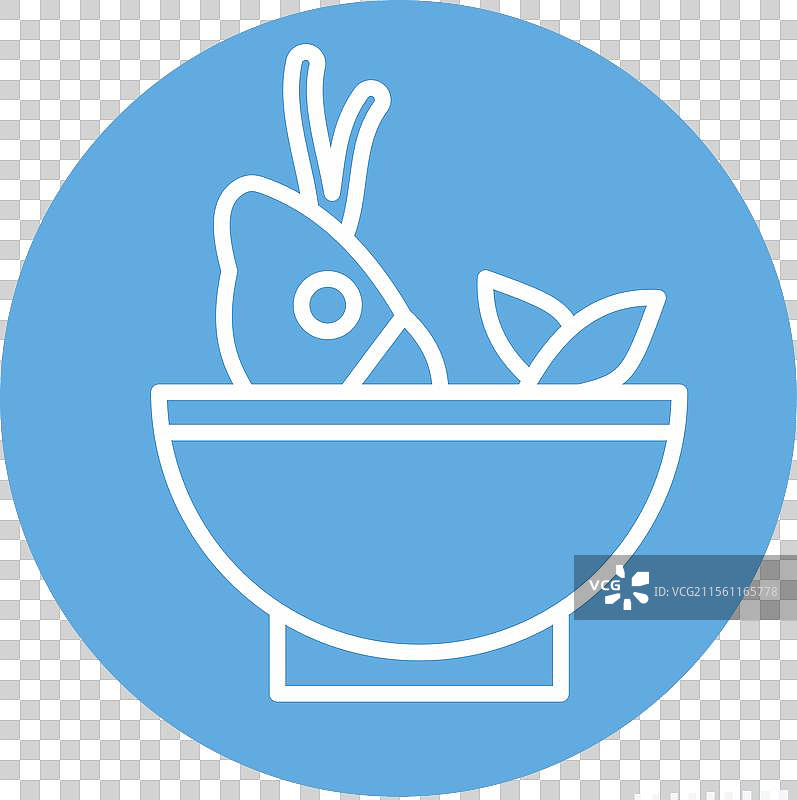 与海鲜相关的汤图标，蓝色眼睛图片素材