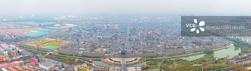 河北邯郸市大名县大名古城全景图片素材