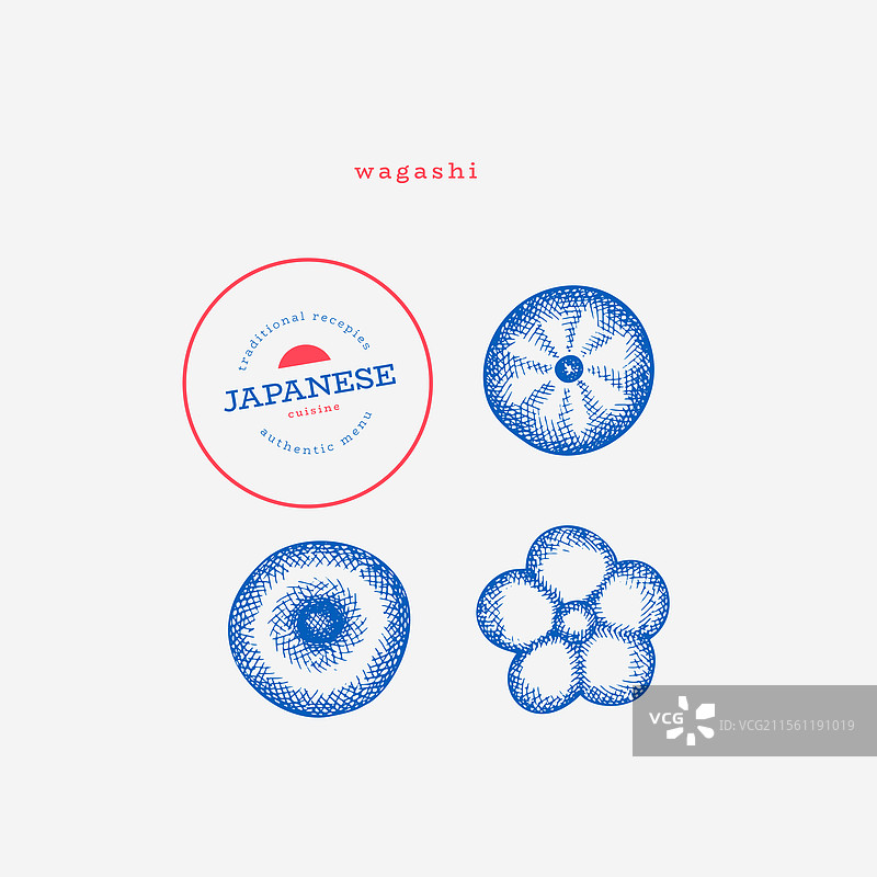 和菓子 日本料理 糖果 手工制作图片素材