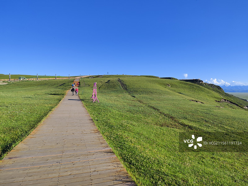 巴音布鲁克大草原风光图片素材
