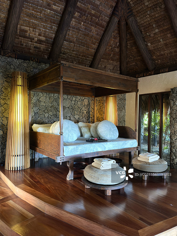 斐济COMO Laucala劳卡拉私人岛 SPA理疗室图片素材