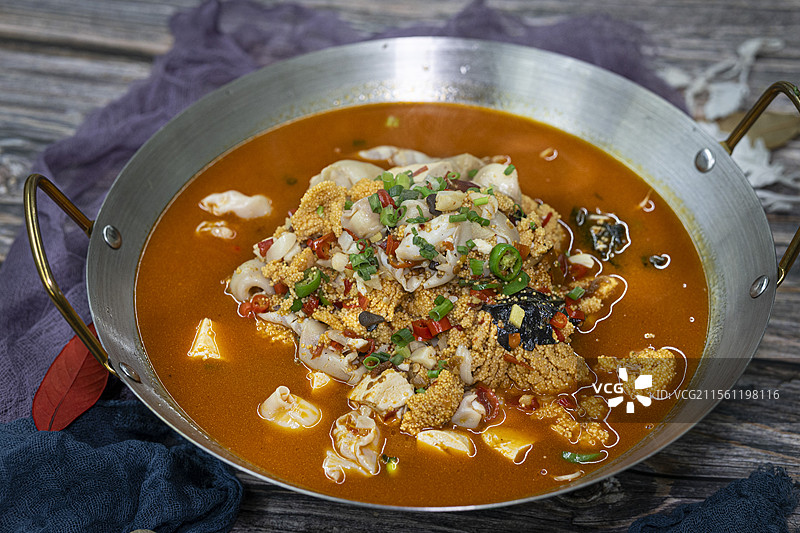 鱼子鱼泡火锅图片素材