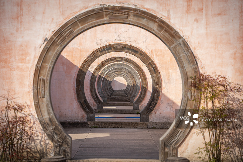 黄山市呈坎八卦村图片素材