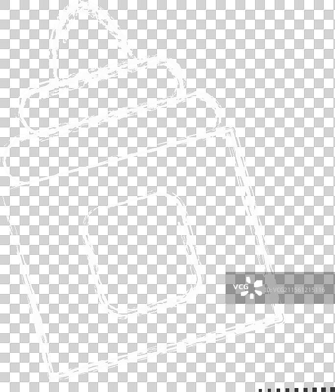 与卫生相关的保湿霜图标，粉笔风格图片素材