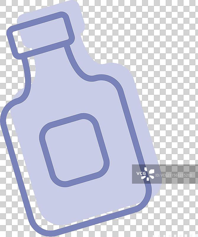 与卫生相关的漱口水图标符号二图片素材