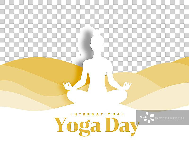 国际瑜伽日庆祝海报图片素材