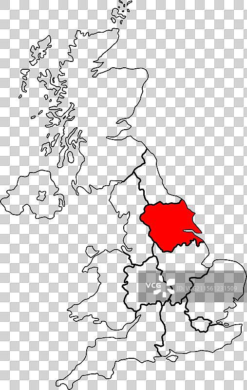 英国的约克郡和亨伯地区图片素材