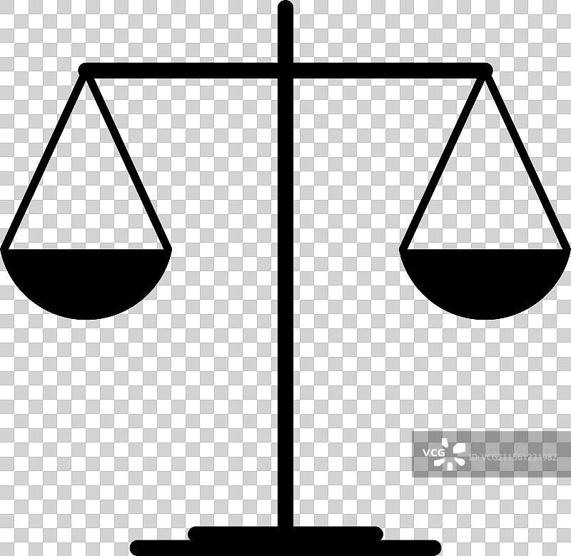 法律犯罪网络标志的平衡天平图标保护图片素材