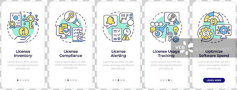 软件许可证密钥功能移动端入门指南图片素材