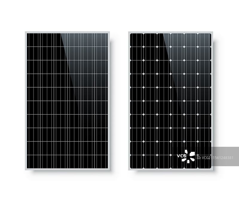 黑色太阳能电池板纹理集图片素材