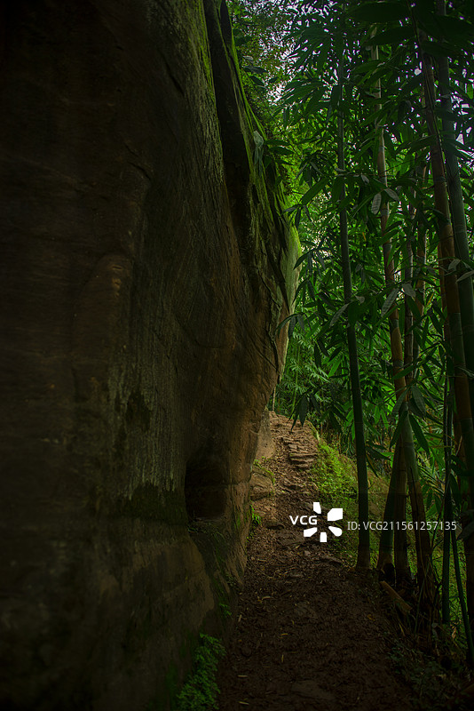 隆昌高星朝阳沟风光图片素材