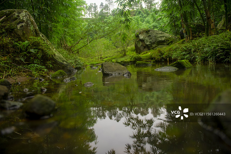 隆昌高星朝阳沟风光图片素材