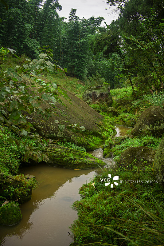 隆昌高星朝阳沟风光图片素材