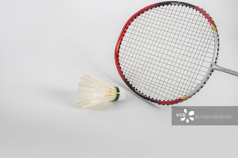 羽毛球拍和羽毛球，娱乐休闲运动图片素材