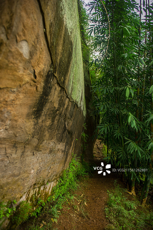 隆昌高星朝阳沟风光图片素材