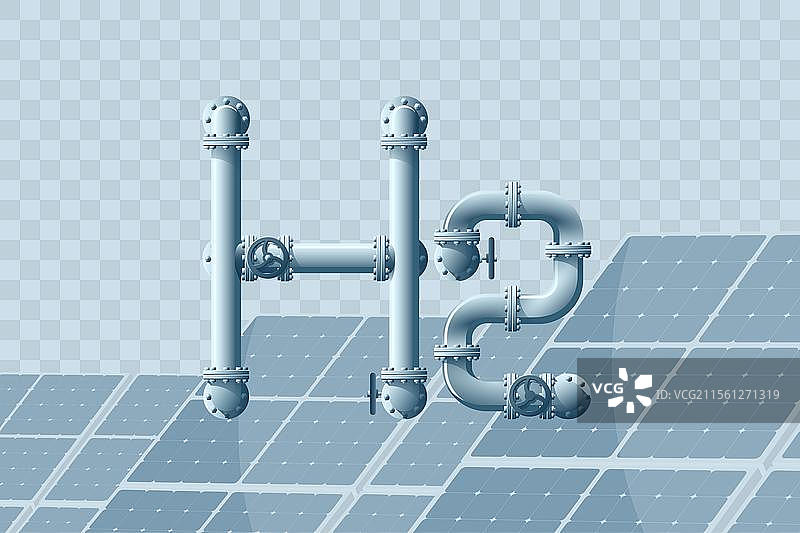 管道中的h2公式图片素材