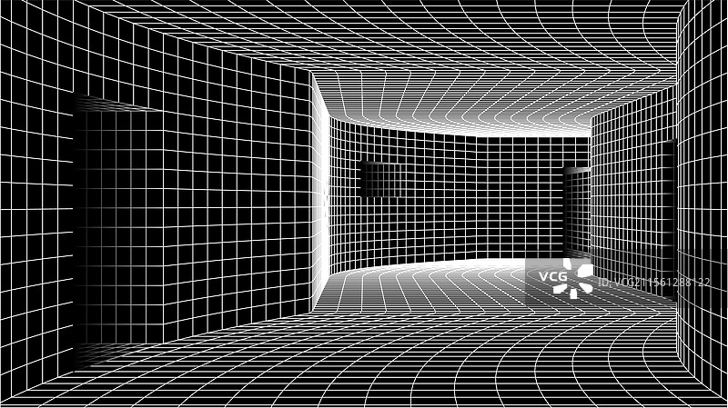 抽象的Y2K风格计算机背景科幻图像图片素材