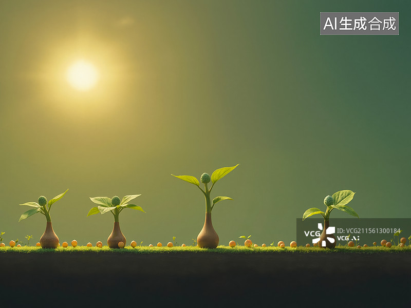 【AI数字艺术】希望之光图片素材