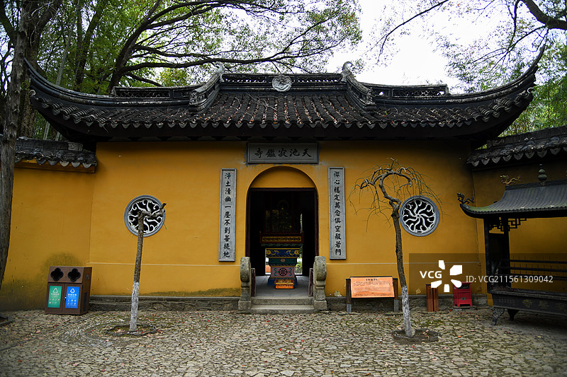 苏州天池山寂鉴寺图片素材