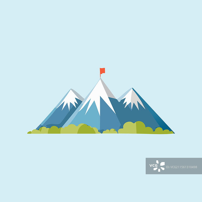 喜马拉雅山峰图片素材